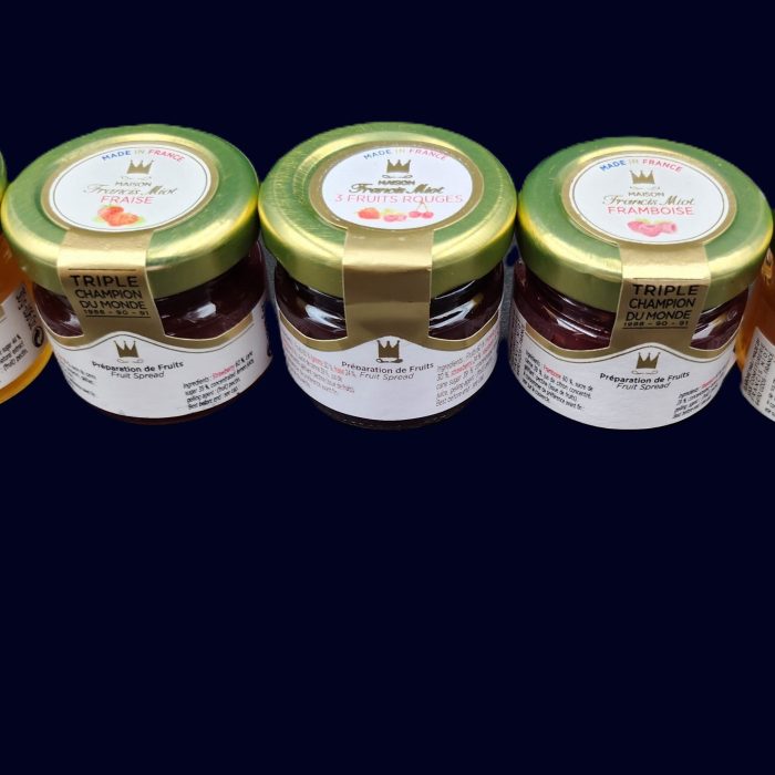 Mini jam & chocolate spread