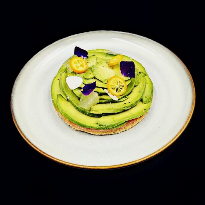 Salmon avocado Crispy