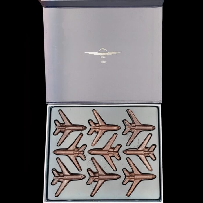 Valrhona Aircraft Chocolate Box by Kera